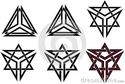 Celtic symbols Vector Illustration