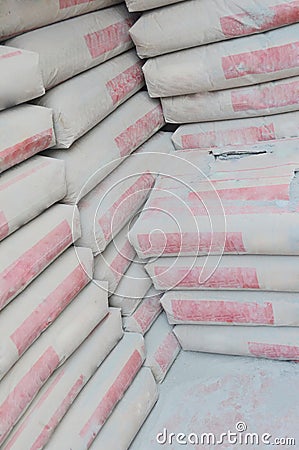 Cement Bags Royalty Free Stock Image - Image: 17806516
