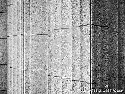 Cement Concrete columns Architecture detail Abstract background Stock Photo