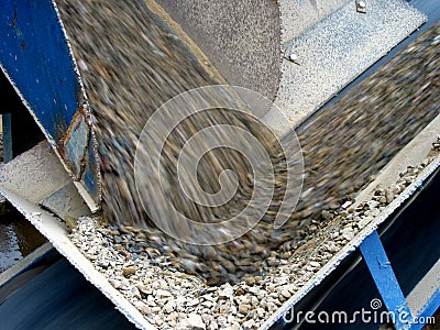 Cement factory Stock Photo