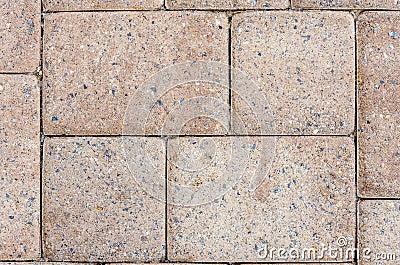 Cement tile flooring or sidewalk Stock Photo