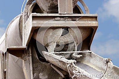 Cement Truck Stock Photo