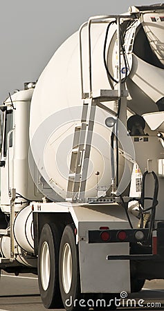 Cement truck Stock Photo