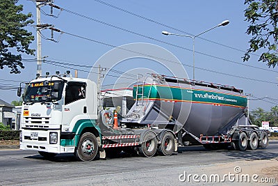 Cement truck Editorial Stock Photo