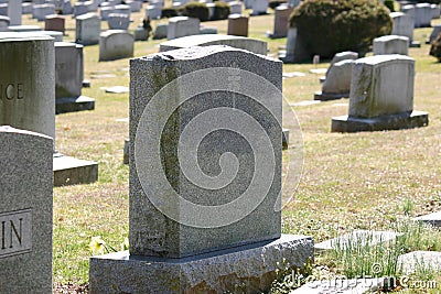 Cemetery Stock Photo