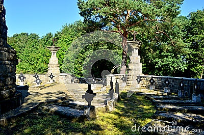 Cemetery Stock Photo