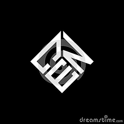 CEN letter logo design on black background. CEN creative initials letter logo concept. CEN letter design Vector Illustration