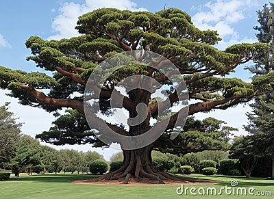 Centenarian Tree Stock Photo