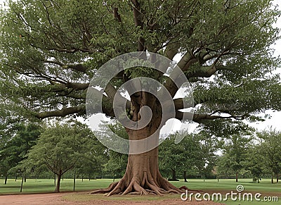 Centenarian Tree Stock Photo