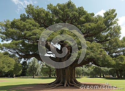 Centenarian Tree Stock Photo