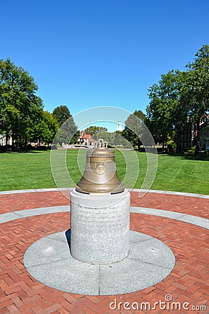 Centennial Bell at Harvard University Stock Photo