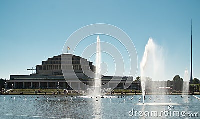 Centennial Hall Wroclaw Stock Photo