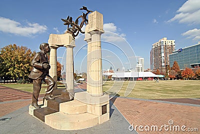 Centennial Olympic Park - Atlanta Editorial Stock Photo