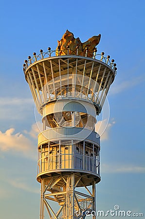 Centennial Olympic Torch Editorial Stock Photo