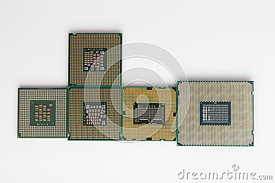 central computer processors Stock Photo