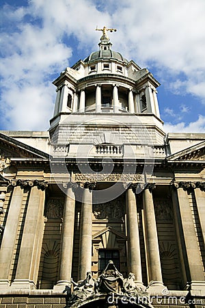 Central Criminal Court, Old Bailey Stock Photo