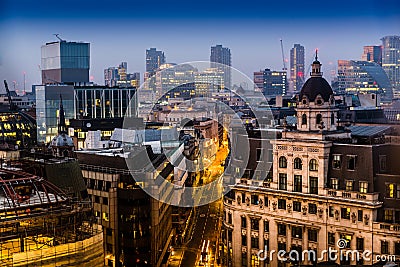 Central London Editorial Stock Photo