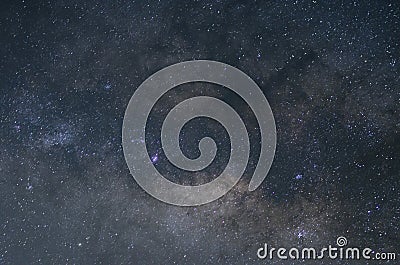 The central of the Milky ways Stock Photo