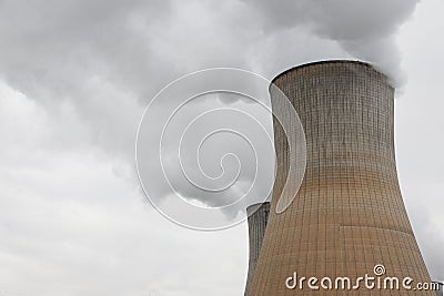 Central nuclear Stock Photo