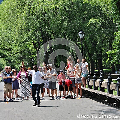 Central Park, New York Editorial Stock Photo