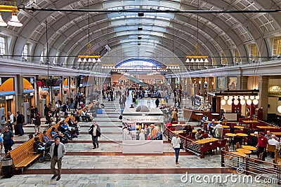 Central Railway Station in Stockholm, Sweden Editorial Stock Photo