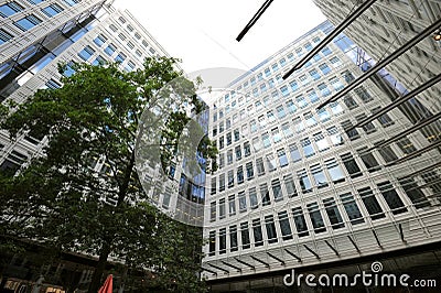 Central Saint Giles is a Renzo Piano develoment in central London. Built at a cost of Â£450 million and completed in May 2010 Editorial Stock Photo