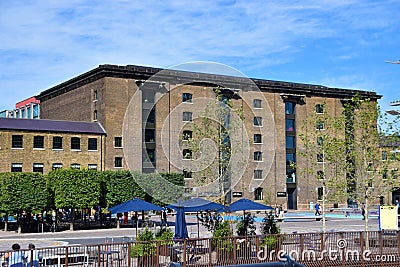 Central Saint Martins at King`s Cross, London Editorial Stock Photo