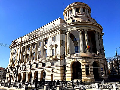 Central University Library of Iasi Editorial Stock Photo