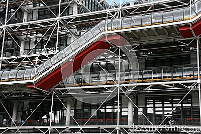 Centre Georges Pompidou Editorial Stock Photo