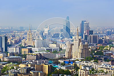 Centre of Moscow - Russia Stock Photo