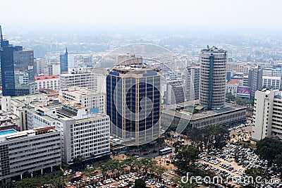 Centre of Nairobi 2 Stock Photo