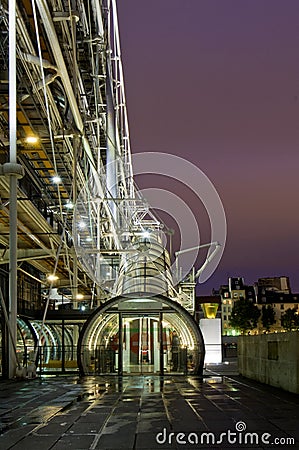 Centre Pompidou Editorial Stock Photo