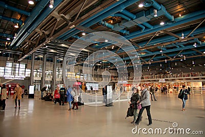 Centre Pompidou museum in Paris Editorial Stock Photo