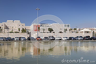 Centro Cultural de Belem building in Lisbon at day Editorial Stock Photo