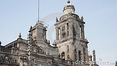 Centro historico in Mexico City. Stock Photo