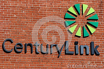 Greenville - Circa April 2018: CenturyLink Central Office. CenturyLink offers Data Services to Customers in 60 countries II Editorial Stock Photo