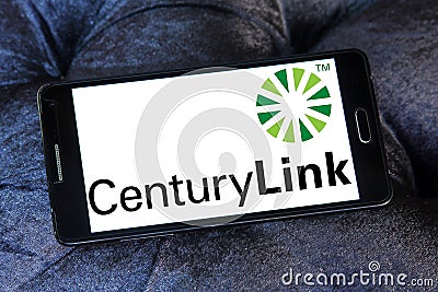 CenturyLink company logo Editorial Stock Photo