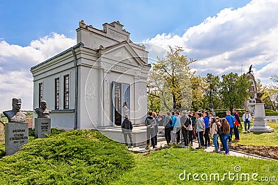 Monument to the Field Marshal Zivojin Misic. Editorial Stock Photo