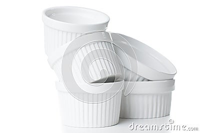 Ceramic bakeware Stock Photo