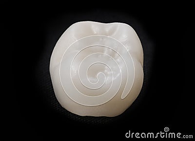 Ceramic crown Stock Photo
