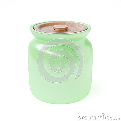 Ceramic jar Stock Photo