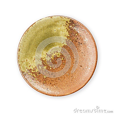 Ceramic Plate Stock Photo