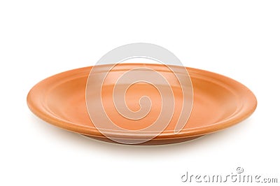 Ceramic plate Stock Photo