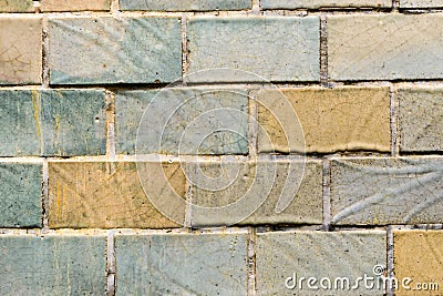 Ceramic tile wall Stock Photo