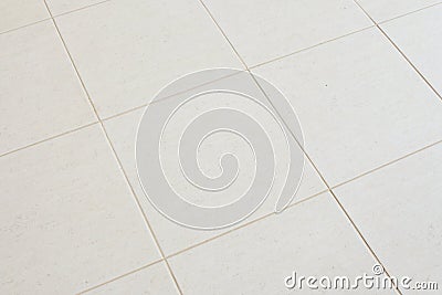 Ceramic tiled floor Stock Photo