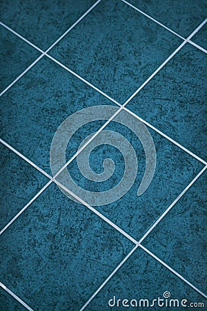 Ceramic tiled floor Stock Photo