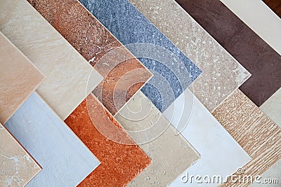 Ceramic tiles Stock Photo