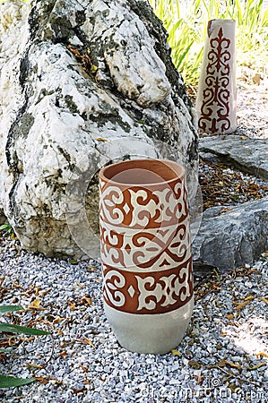 Ceramic vases! Stock Photo