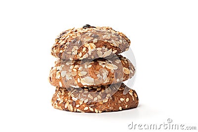 Cereal cookies Stock Photo