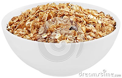 Bowl of cereal Stock Photo